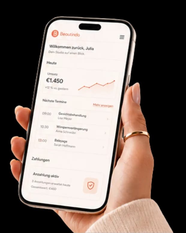 Beautinda App — Studio-Dashboard & Wachstum