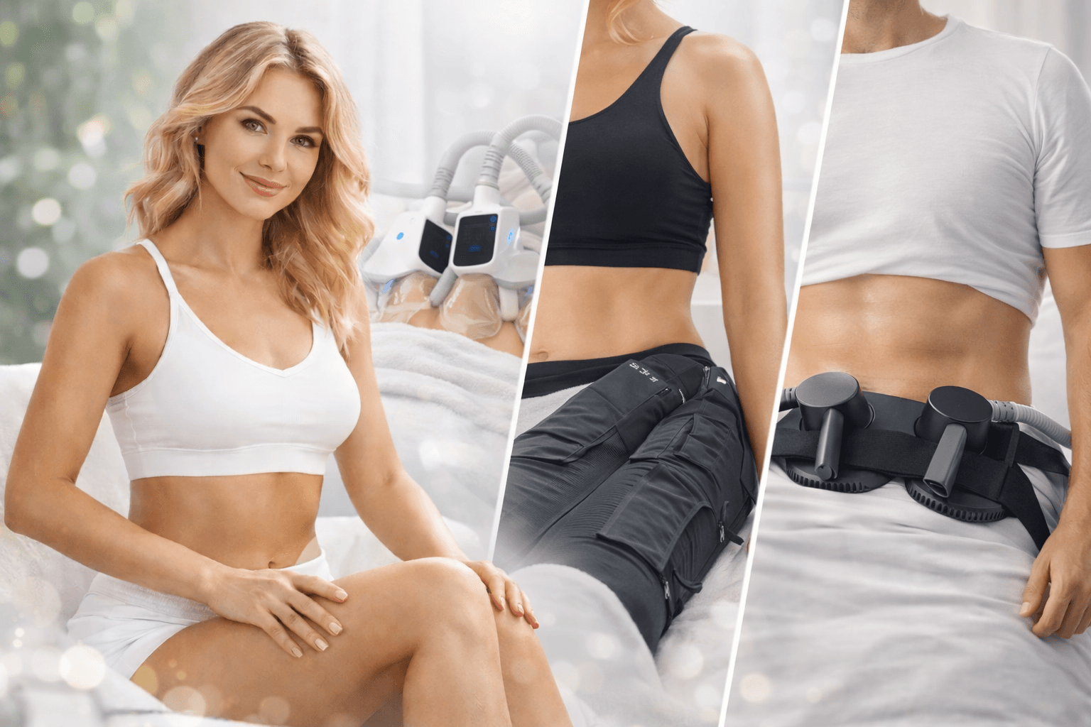 Warum die Kombination aus Kryolipolyse, Lymphdrainage & EMP den Unterschied macht